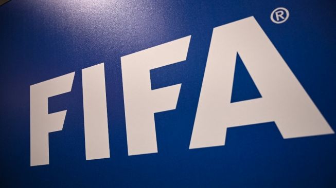 Logo FIFA. [OZAN KOSE / AFP]