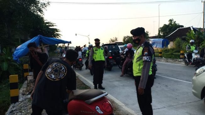 Cegah Aksi Balap Liar di Bulan Ramadan, Polisi Patroli Sejumlah Titik