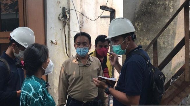 112 Rumah Ludes Terbakar di Taman Sari, Polisi Gelar Olah TKP