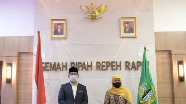 Ketemu Khofifah, Ridwan Kamil: Tidak Direncanakan, Jadi Politik Mah Tafsir