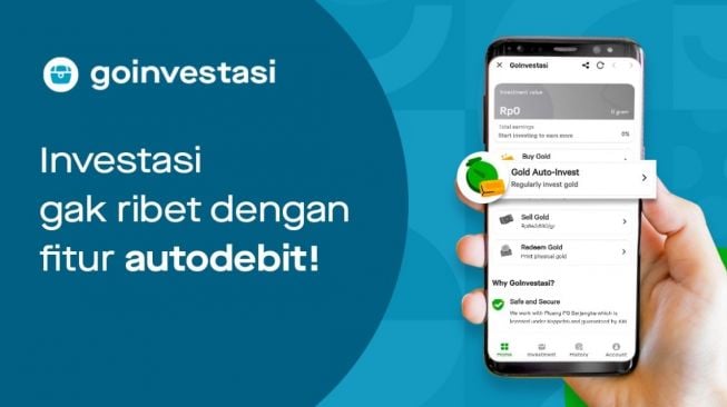 Fitur baru GoPay, GoInvestasi. [Gojek Indonesia]