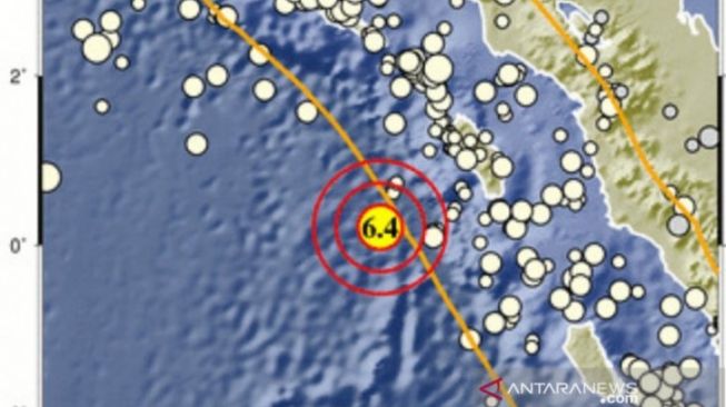 Gempa Magnitudo 6,1 Guncang Nias, Dirasakan hingga Padang