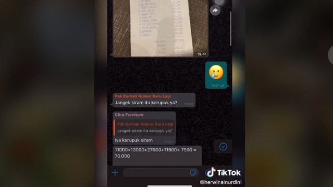 Bukber ala sultan berebut bayar (tiktok.com/@herwinalnurdin)