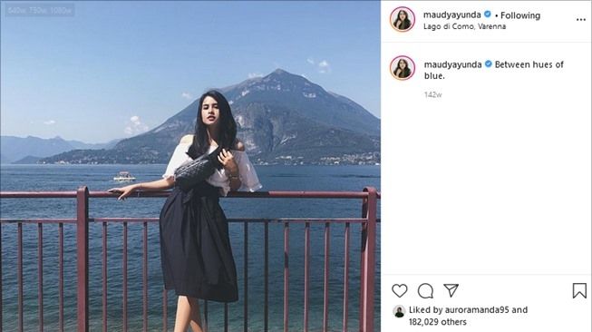 Gaya Maudy Ayunda, Si Cantik yang Masuk Forbes 30 Under 30 Asia 2021. (Instagram/@maudyayunda)