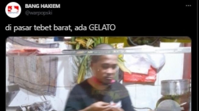 Disangka Kedai Gelato di Pasar Tebet, Pas Dizoom Isinya Malah Bikin Bengek