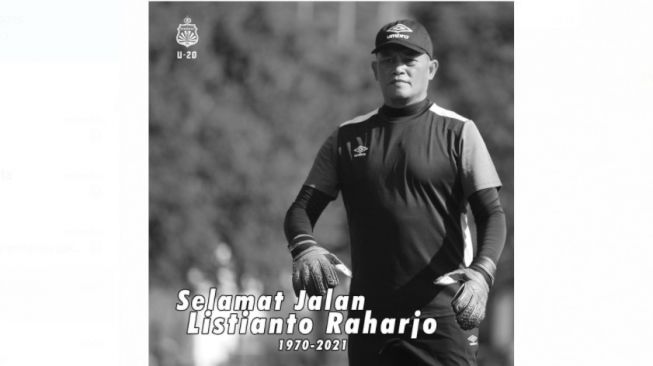 Mantan Kiper Timnas dan Pelita Solo Listianto Raharjo Meninggal Dunia