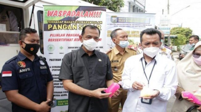 Waduh, BPOM Temukan Barang Pangan Mengandung Boraks di Pasar Baturaja