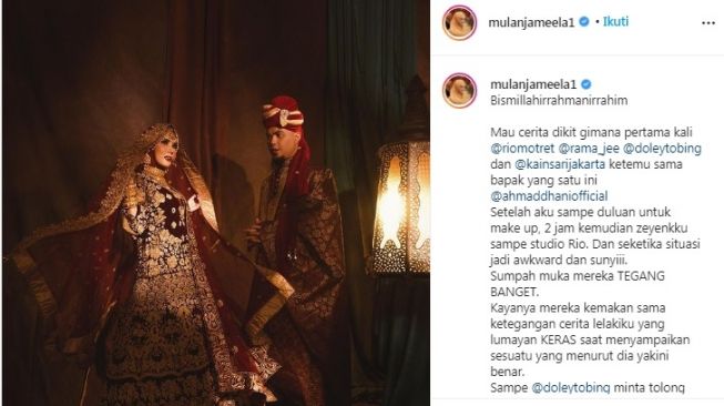 Unggahan Mulan Jameela [Instagram/@mulanjameela1]