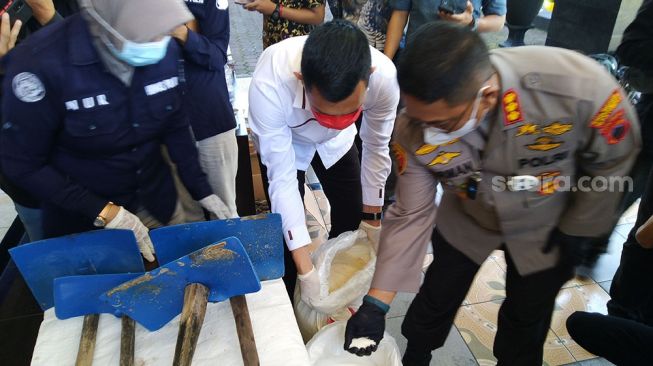 Pengoplos Gula Rafinasi Seberat 35 Ton di Banyumas Ditangkap