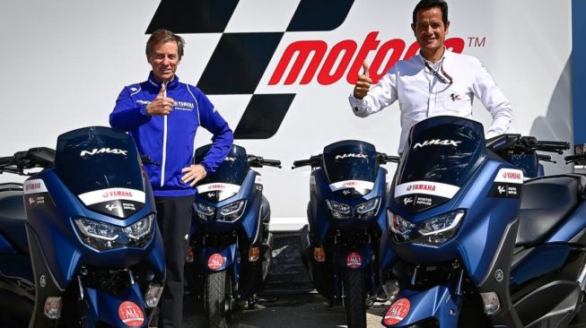 Yamaha Nmax 125 yang dipilih jadi motor resmi MotoGP. (motogp.com)