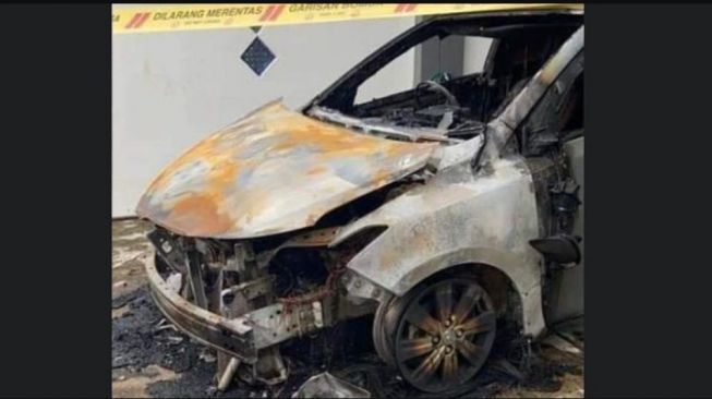 Mobilnya Dibakar Rentenir, Pemiliknya Bingung karena Tak Punya Hutang