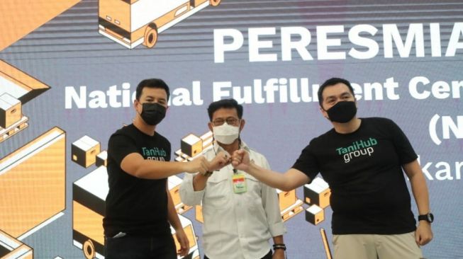 Mentan : Pertanian Bisa Berkembang di Tangan Milenial lewat TaniHub