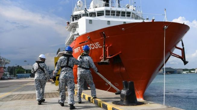 Bantu Pencarian KRI Nanggala 402, Militer Singapura Kirimkan Kapal Khusus