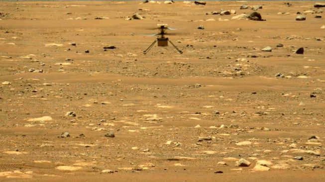 Helikopter Ingenuity Uji Terbang Kedua di Mars. [NASA]