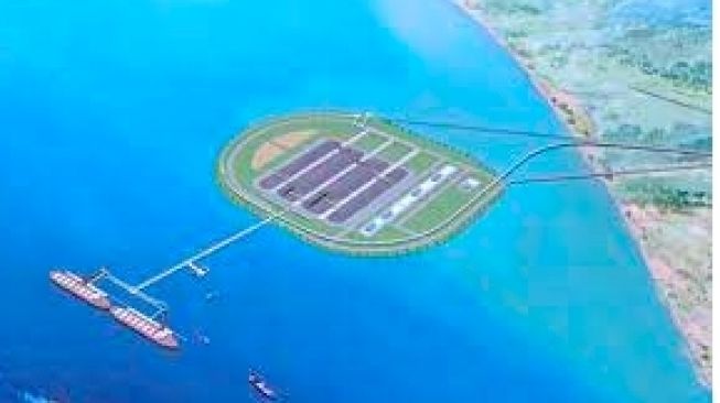 Peletakan Batu Pertama Pelabuhan Tanjung Carat Sumsel Desember 2021