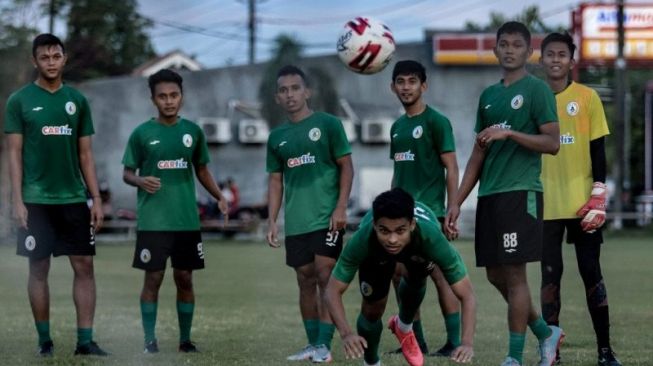 Terapkan Prokes Ketat, Pemain PSS Wajib Tes Swab Antigen Sebelum Latihan