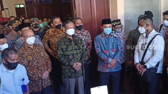 Mahfud MD Sebut Teroris Paling Banyak Ditangkap di Sulawesi Selatan