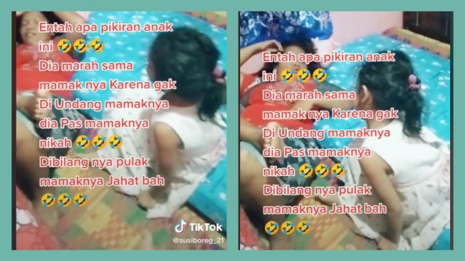 Anak ini Marah Nggak Diundang ke Nikahan Orang Tuanya, Publik: Masih Polos