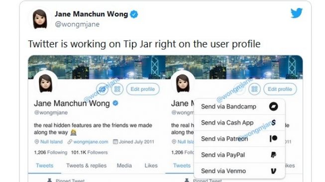 Twitter Akan Punya Fitur Kirim Uang ke Pengguna