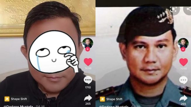 Viral Warga Biasa Punya Wajah Mirip Prabowo, Netizen: Ini Mah Prabokek