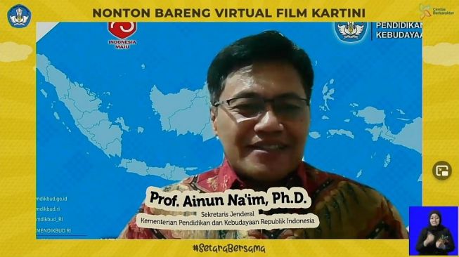 Pelaksana tugas (Plt.) Sekretaris Jenderal Kemendikbud, Prof Ainun Na’im, PhD. (Dok : Kemendikbud)