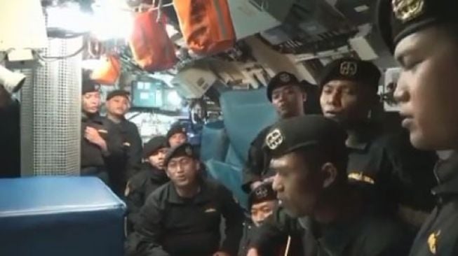 Bikin Merinding, Viral Video Kru KRI Nanggala Nyanyikan Sampai Jumpa