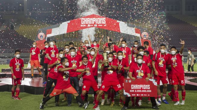 Persija Juara Piala Menpora, Pelatih Minta Jakmania Kalem