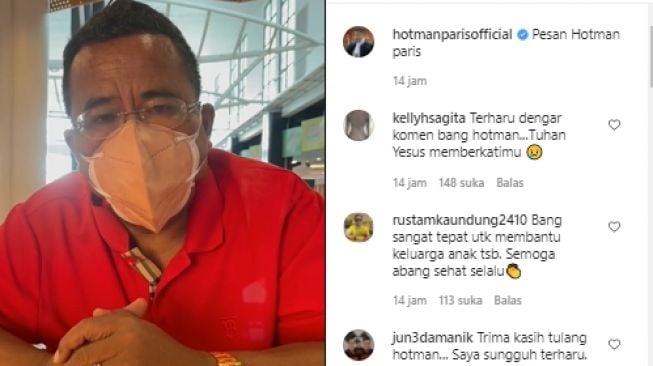 Hotman Paris Cari Bocah Viral Anak Awak KRI Nanggala 402