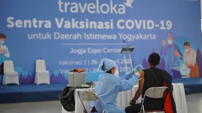 Sentra Vaksinasi Covid-19 Traveloka Resmi Dibuka di Yogyakarta