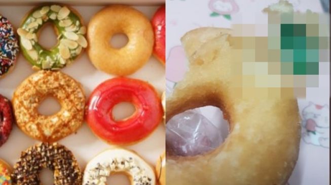 Orang Ini Temukan Hal Tak Terduga di Dalam Donat, Publik: Kok Bisa Gitu?