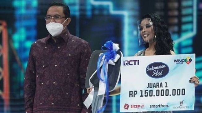 Rimar Callista dinobatkan sebagai juarai Indonesian Idol Special Season [Instagram/@indonesiani]