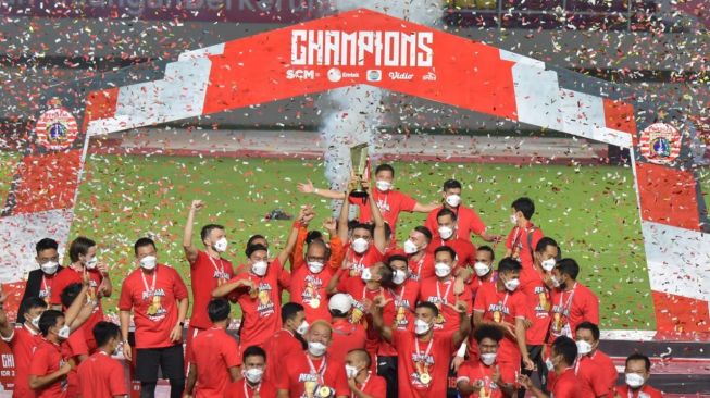 Insiden Berkerumun usai Persija Juara, The Jakmania Minta Maaf