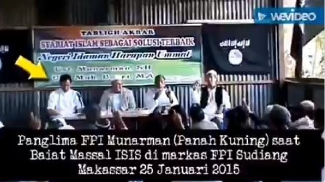 Tak Hanya Munarman, Muannas Minta yang Hadir Baiat ISIS 2015 Ditangkap