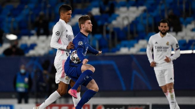 Gagal Cetak Gol Lawan Real Madrid, Timo Werner Disemprot Istri Thiago Silva