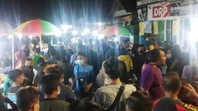 Suasana malam qunut di Gorontalo, Selasa 27 April 2021 / [gopos.id]