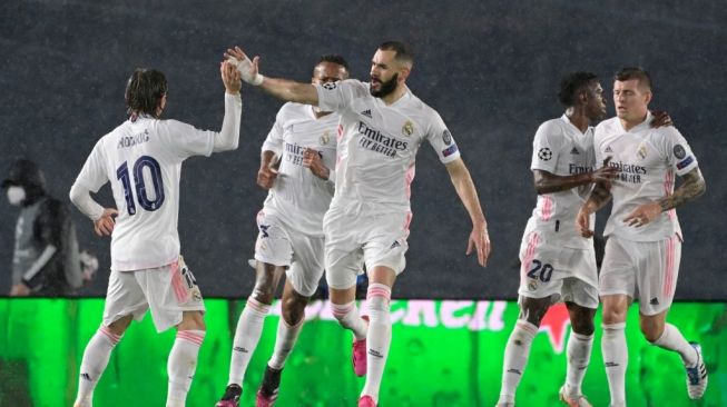 Selamatkan Madrid dari Kekalahan, Benzema Samai Rekor Raul Gonzalez