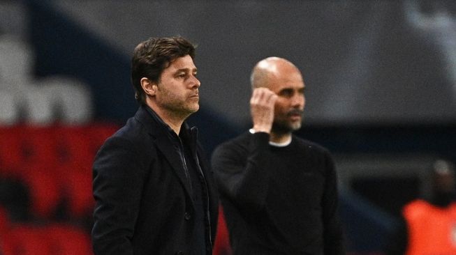 PSG Kena Comeback, Poch Anggap Dua Gol City Cuma Kebetulan