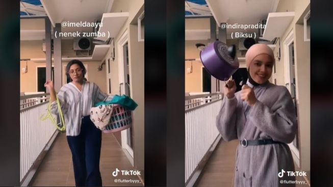 Viral Anak Kost Cosplay Vincenzo, Sampai Gelar Fashion Show (tiktok.com/@flutterbyyy_)