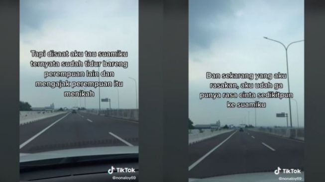 Curhat cewek di Tiktok ditinggal suami [istimewa]