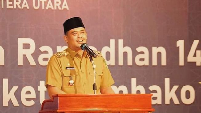 Bobby Nasution Tiadakan Salat Idul Fitri di Lapangan Merdeka Medan