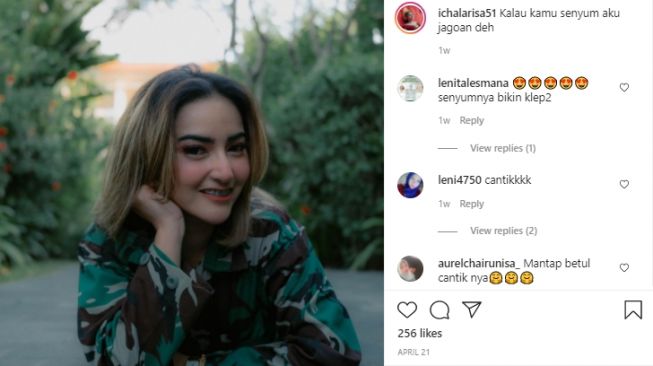 Potret Icha Larissa mirip Ashanty [Instagram/Ichalarisa51]