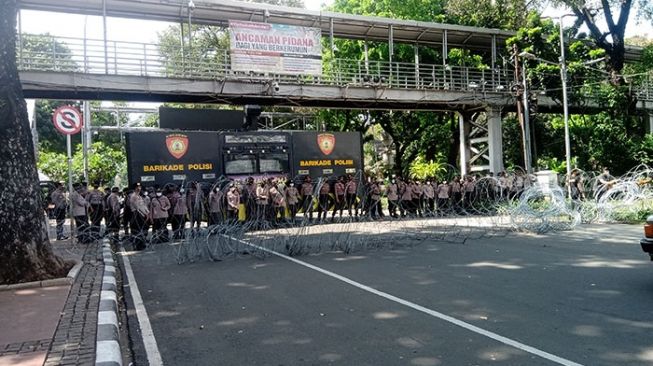 Demo May Day di Jakarta, 6 Ribu Personel TNI-Polri Jaga Ketat Ibu Kota