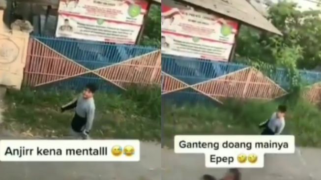 Skakmat! Godain Bocil yang Lewat di Jalan, Pria Ini Tuai Balasan Menohok