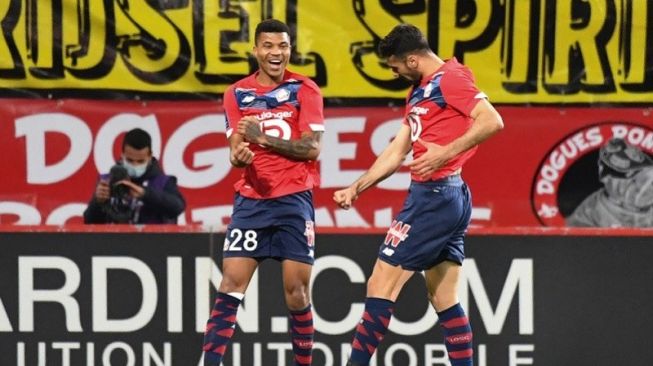 Bungkam Nice 2-0, Lille Kembali Gusur PSG di Puncak Liga Prancis