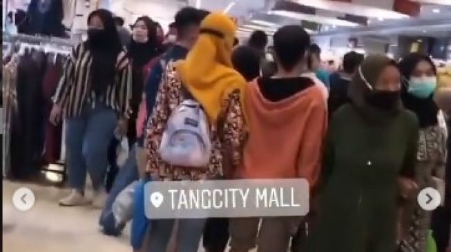 Tangcity Mall Bantah Langgar Prokes: Pengunjung Meningkat Tapi Terkontrol