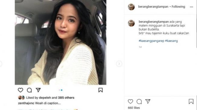 Gadis yang diduga pacar baru Kaesang Pangarep (Instagram.com)