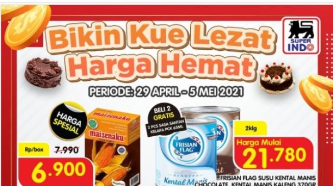 Promo belanja lebaran.(Dok: Instagram/infosuperindo)