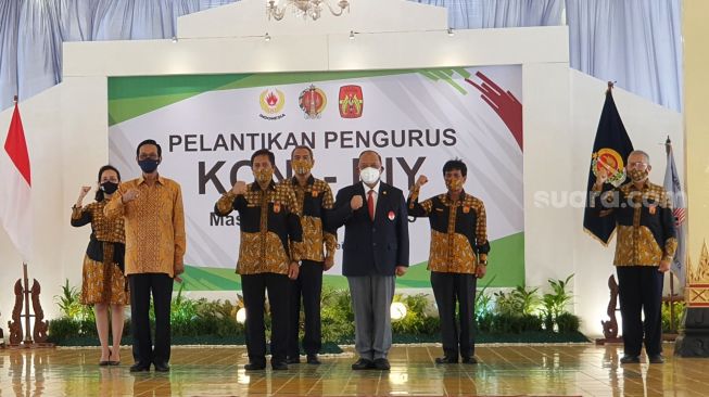 Sebanyak 37 Pengurus KONI DIY Periode 2021-2025 Resmi Dilantik