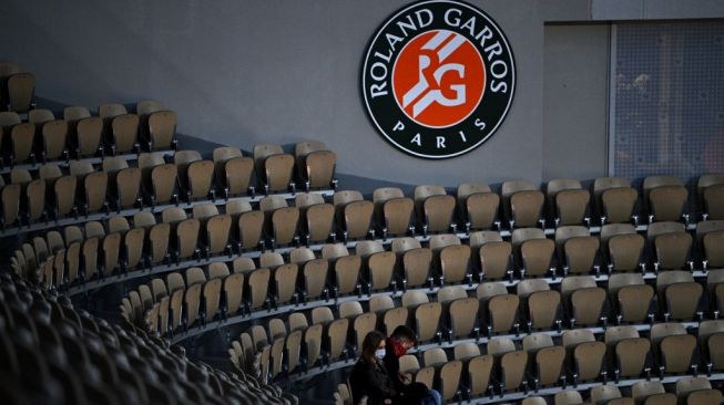 Venue Utama French Open Boleh Dihadiri sampai 1.000 Penonton