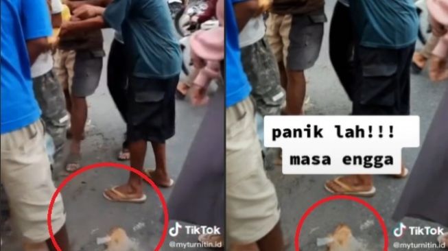 Berbagi Makanan untuk buka Puasa, Wanita ini Malah Diserbu Sampai Panik